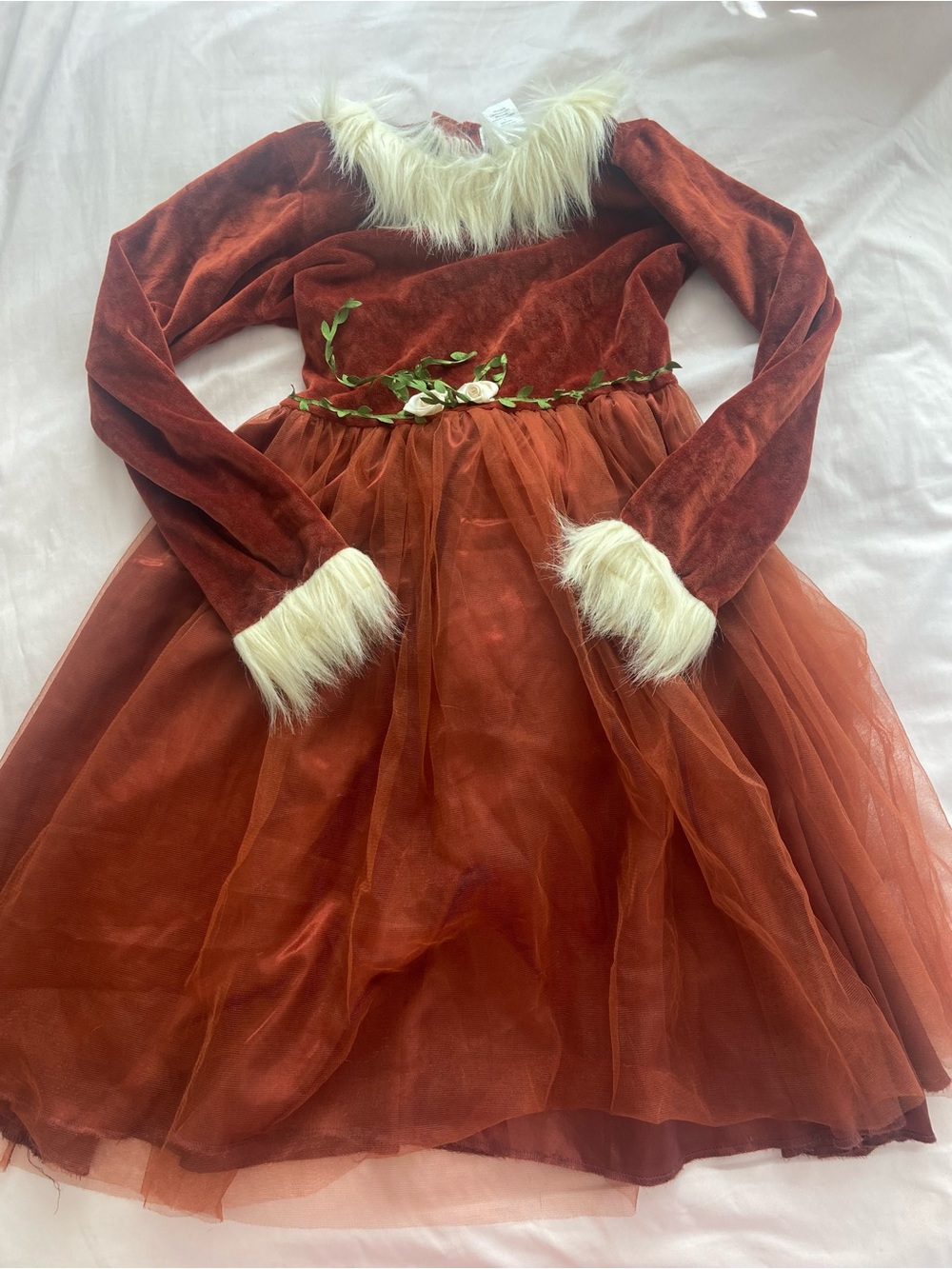 Girls Woodland Fox Costume Dress